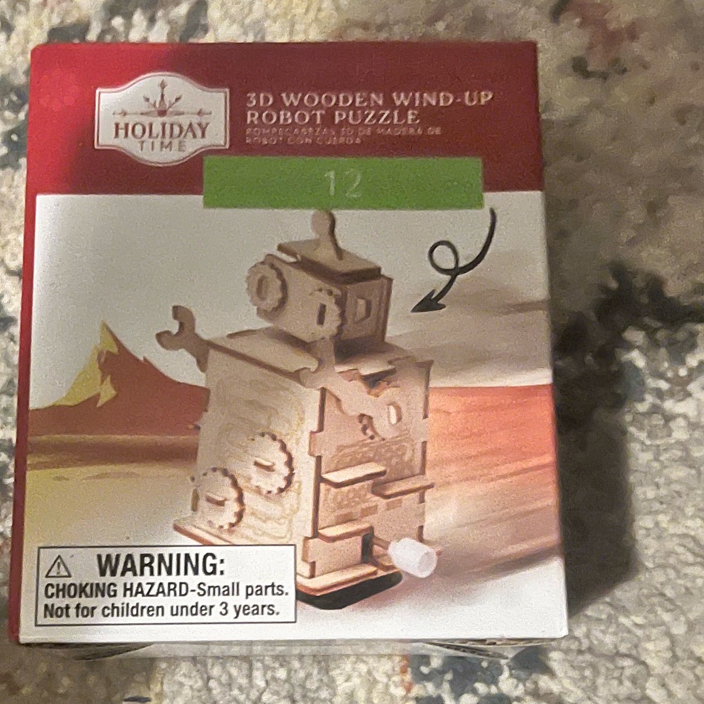 3D Wooden Wind-Up Model Kit